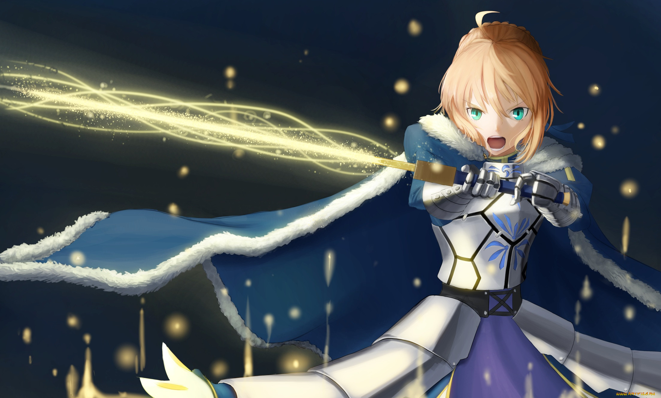 , fate, stay night, saber